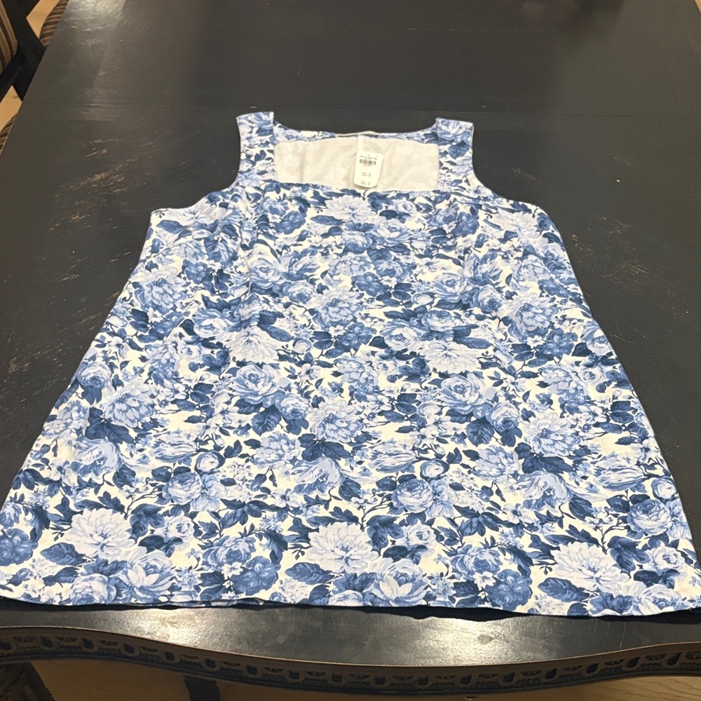 Abercrombie & Fitch Blue and White Floral Dress